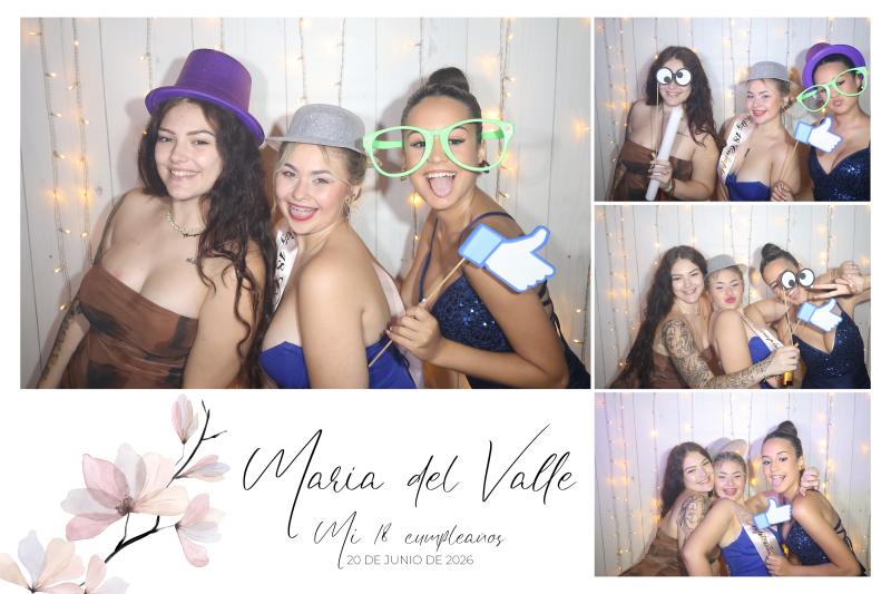 18 Cumpleaños María del Valle